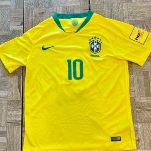 Nike Brazil Neymar FIFA 2018 World Cup Jersey